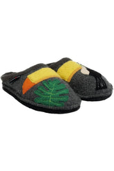 PANTOFOLE AUTUNNO/INVERNO UNISEX  GRAFITE